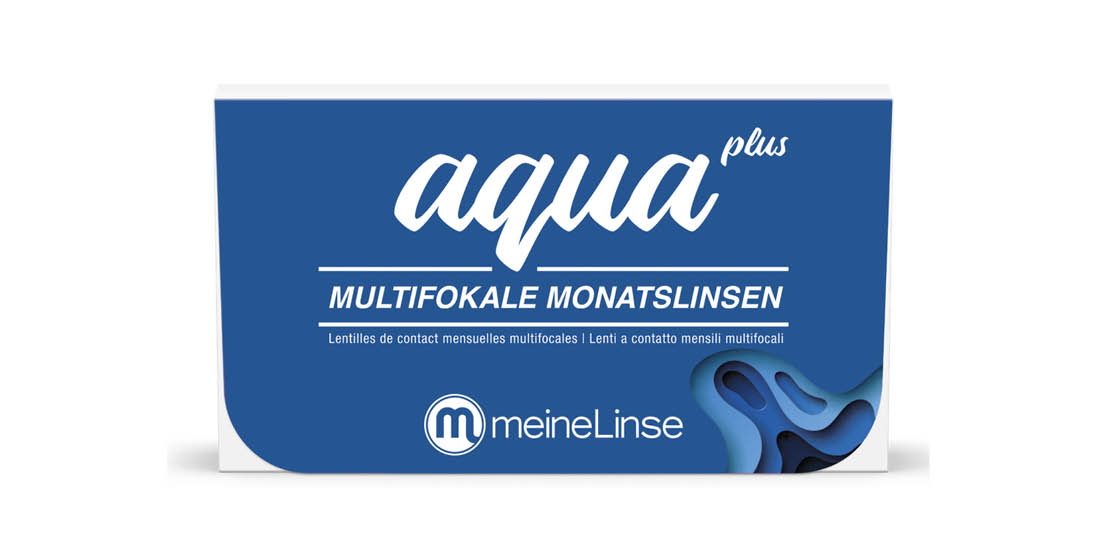 Aqua Gleitsicht Kontaktlinsen Monatslinsen
