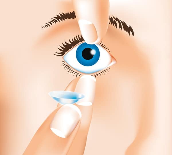 Kontaktlinsen richtig herum einsetzen: 3 Tests
