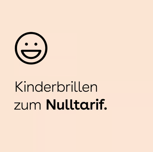 Kinderbrillen zum Nulltarif